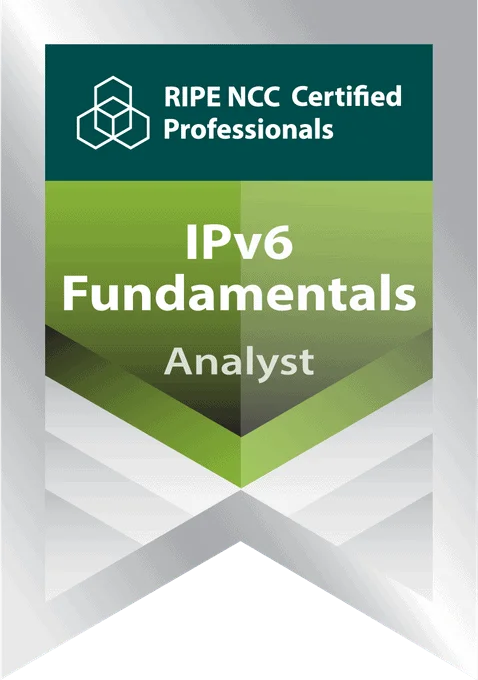 RIPE Certified Professional - IPv6 Fundamentals Analyst