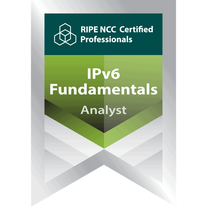 RIPE Certified Professional - IPv6 Fundamentals Analyst